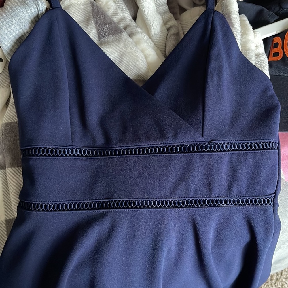 Navy Blue Formal Dress